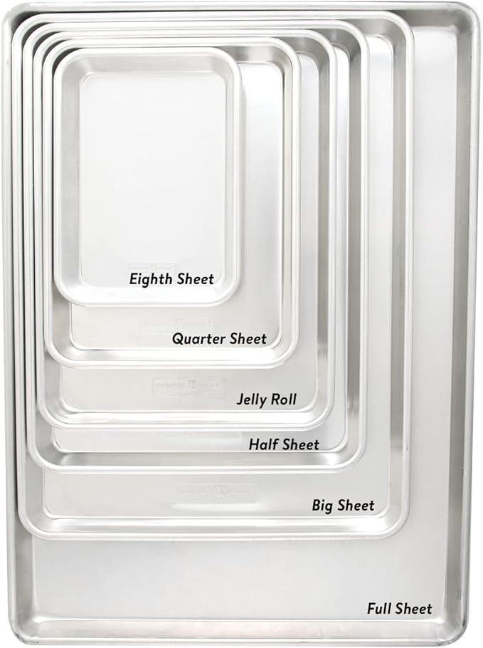 Nordic Ware Naturals Quarter Sheet, 2-Pack, Natural