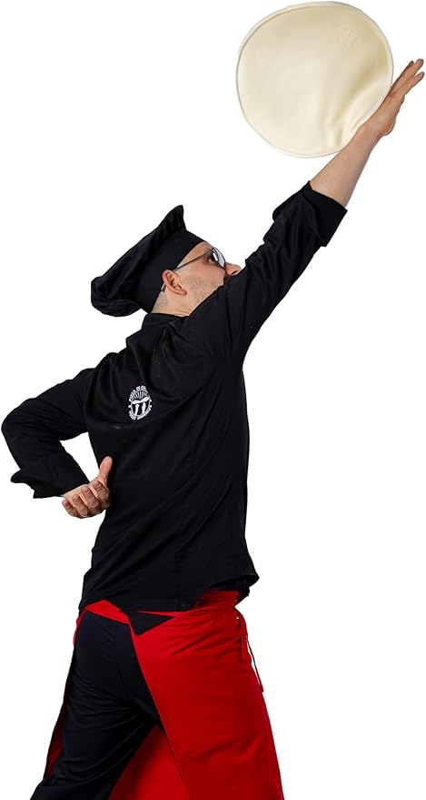 Training pizza disc for pizza acrobatics. Pizza di gomma - Spinning dough - Throw dough with silicone disc - size 13 inch. Rubber pizza. Course of pizza acrobatics on-line.