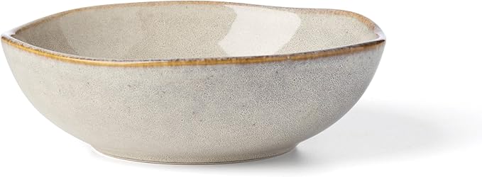 Oneida 899208 Organic Shades Oatmeal 18-Piece Dinnerware Set, Service For 6