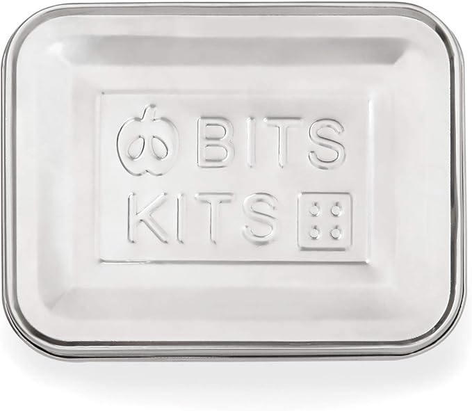 Stainless Steel Bento Box Lunch and Snack Container for Kids and Adults, 4 Sections
