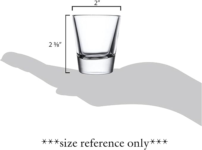 Custom Shot Glasses with Photo – Personalized Picture Gift, Gold Rim
