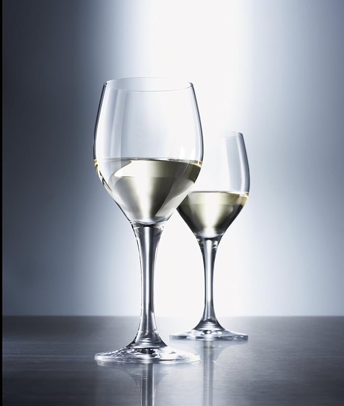 Schott Zwiesel Tritan Crystal Glass Mondial Stemware Collection All Purpose White Wine Glass, 8.4-Ounce, Set of 6
