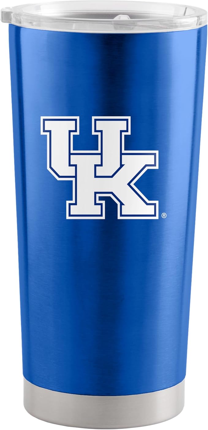 Logo Brands 20 oz Powder Coat Tumbler- Insulated Tumbler with Lid for Water, Iced Tea or Coffee, Smoothie and More