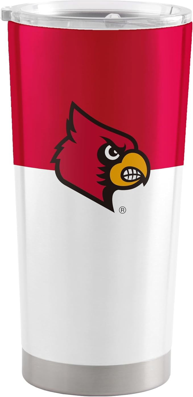 Logo Brands 20 oz Powder Coat Tumbler- Insulated Tumbler with Lid for Water, Iced Tea or Coffee, Smoothie and More
