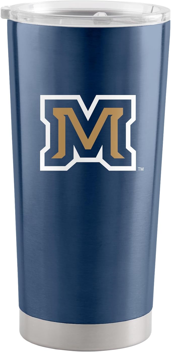 Logo Brands 20 oz Powder Coat Tumbler- Insulated Tumbler with Lid for Water, Iced Tea or Coffee, Smoothie and More