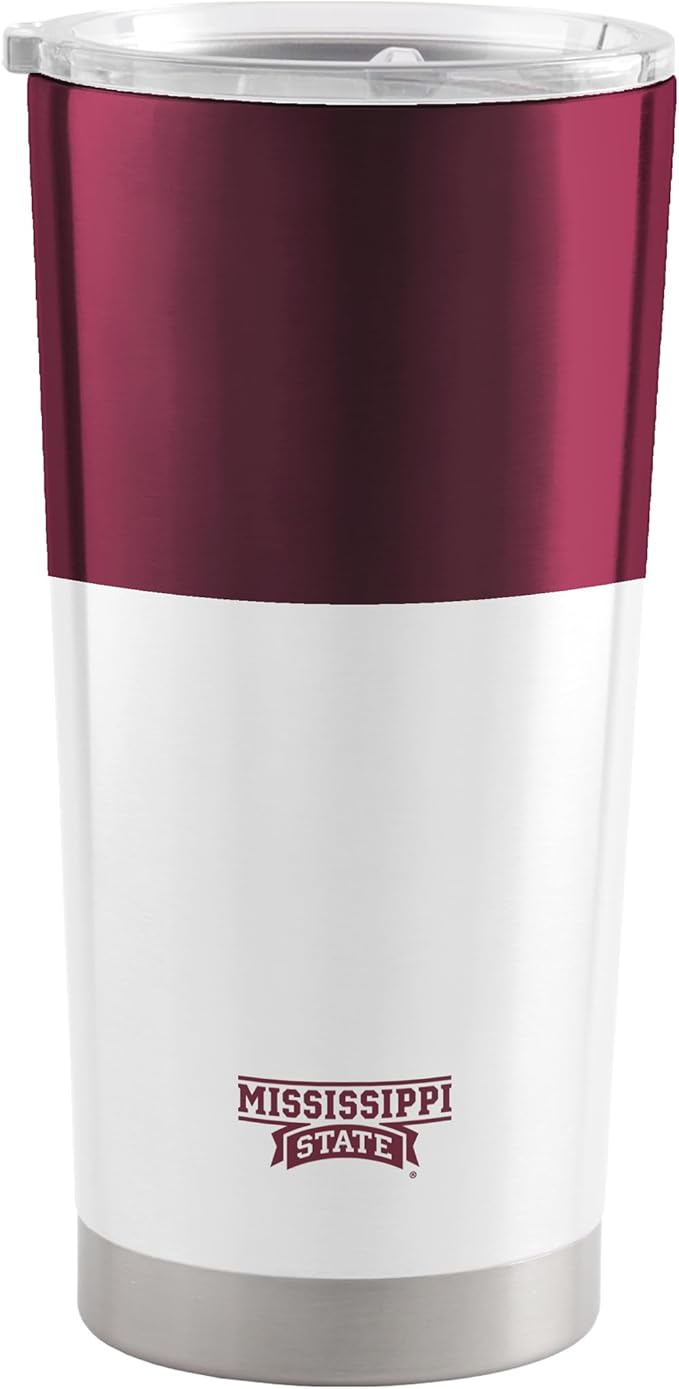 Logo Brands 20 oz Powder Coat Tumbler- Insulated Tumbler with Lid for Water, Iced Tea or Coffee, Smoothie and More
