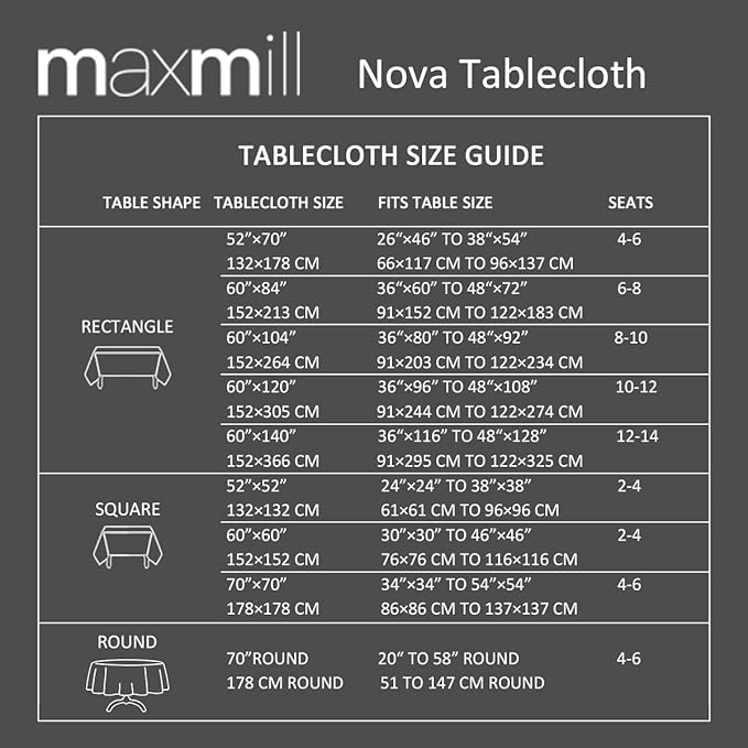 maxmill Round Textured Tablecloth Spill-Proof Wrinkle Free Soft Jacquard Table Cloth for Circular Table Cover, for Dining Room Buffet Banquet Parties Holiday Dinner, 70 Inch Hunter Green