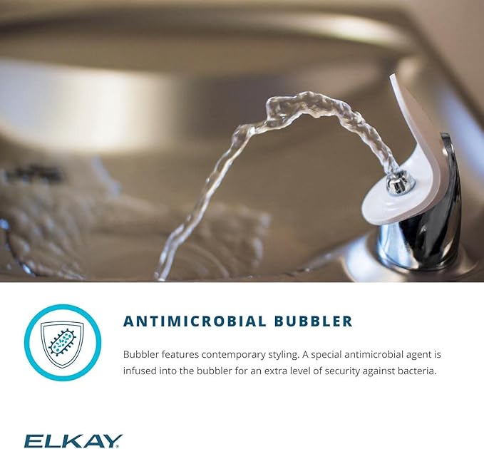 Elkay EZH2O Bottle Filling Station with Bi-Level ADA Cooler Dual Hands Free Activation Refrigerated Stainless