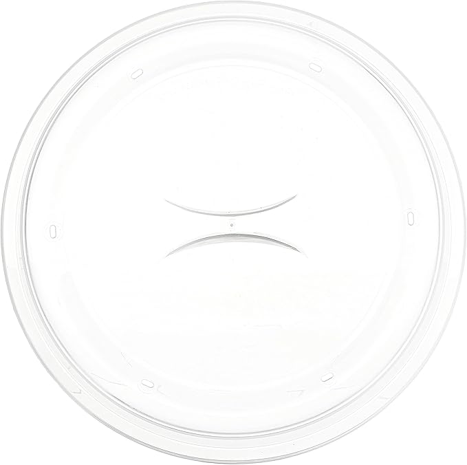 Nordic Ware BPA-free and Melamine Free Plastic Splatter Microwave Cover, 10-Inch (Set of 2), Clear
