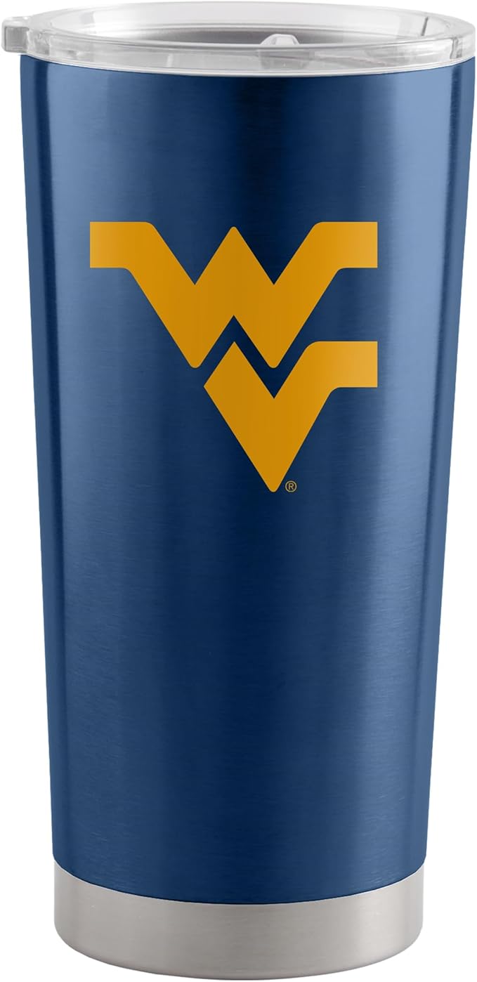 Logo Brands 20 oz Powder Coat Tumbler- Insulated Tumbler with Lid for Water, Iced Tea or Coffee, Smoothie and More