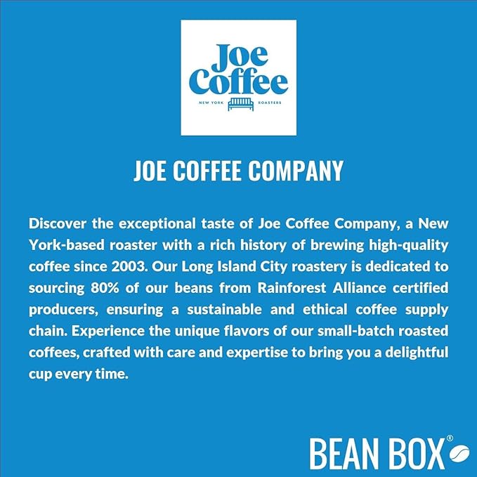 Nightcap Decaf - Roasted by Joe Coffee Company - Whole Bean Coffee - 6 Ounce Bag
