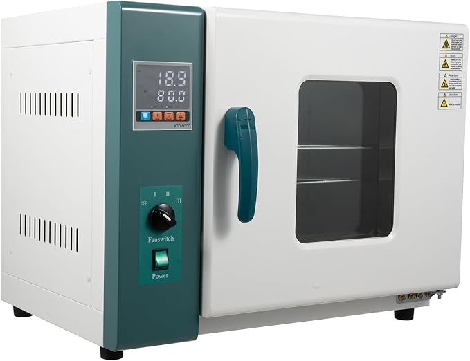 1000W Horizontal Electric Blast Drying Oven, 45L/12Gal Lab Convection Oven, 110V Digital Forced Air Ovens with Intelligent Temperature Control for Industrial, Lab, School Use