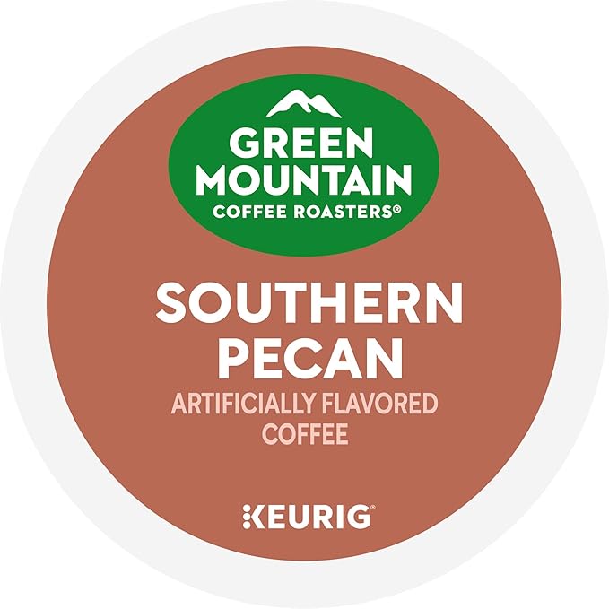Green Mountain Coffee Roasters Southern Pecan Keurig Single-Serve K-Cup pods, Light Roast Coffee, 96 Count
