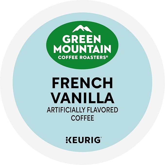 Green Mountain Coffee Roasters French Vanilla Coffee, Keurig Single-Serve K-Cup pods, Light Roast, 32 Count