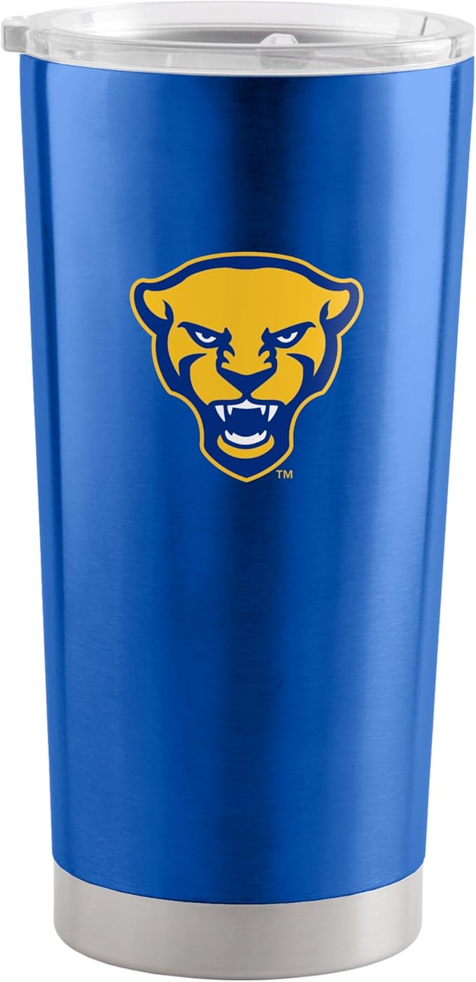 Logo Brands 20 oz Powder Coat Tumbler- Insulated Tumbler with Lid for Water, Iced Tea or Coffee, Smoothie and More