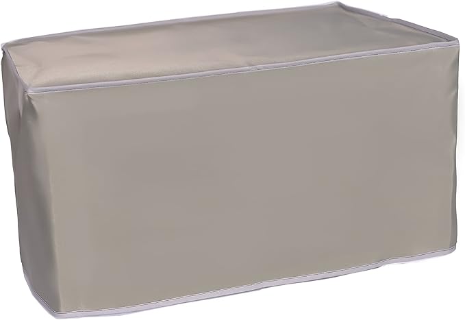 The Perfect Dust Cover LLC Silver Gray Nylon Toaster Oven Cover Compatible with Mueller Austria MT-175, Anti-Static, Double Stitched, Waterproof