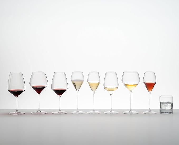RIEDEL Veloce Thin Durable Machine-Made Dishwasher-Safe Crystal Material Water Glasses with State-Of-The-Art Technology (Set of 2), 100.0