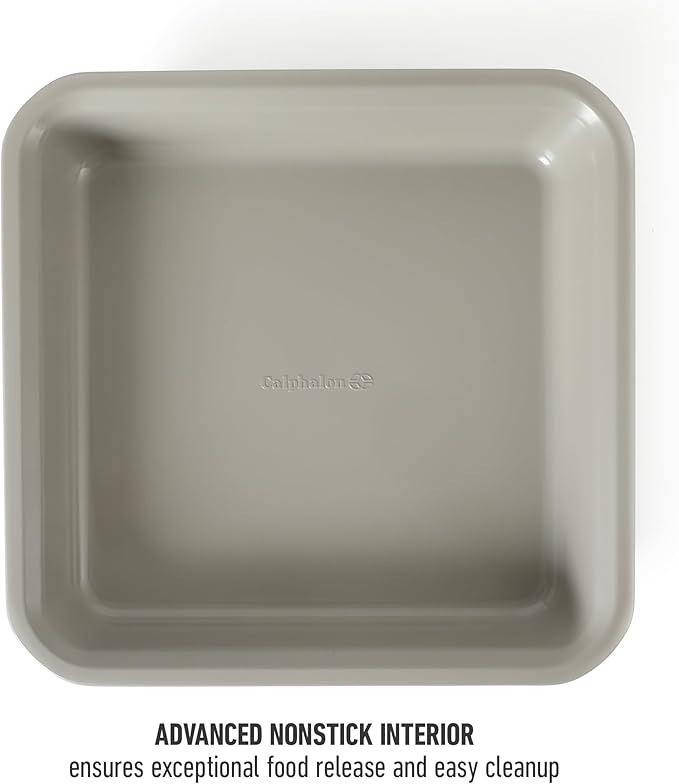Calphalon Legacy 9 Inch PFA Free Nonstick Bake Pan - Taupe