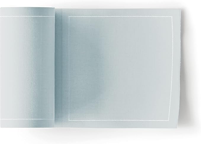 Cotton Cocktail Napkin - 4.3 x 4.3 in - 50 units per roll - Pearl Grey