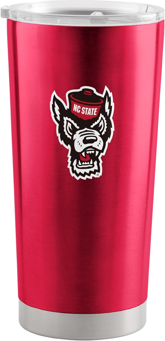 Logo Brands 20 oz Powder Coat Tumbler- Insulated Tumbler with Lid for Water, Iced Tea or Coffee, Smoothie and More