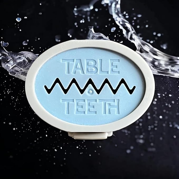 Tablecloth Holder (Gray) 4 Pack-Effortlessly Attaches to The Underside of Your Table, Providing a Secure Grip, Preventing Tablecloth from Flying Away.