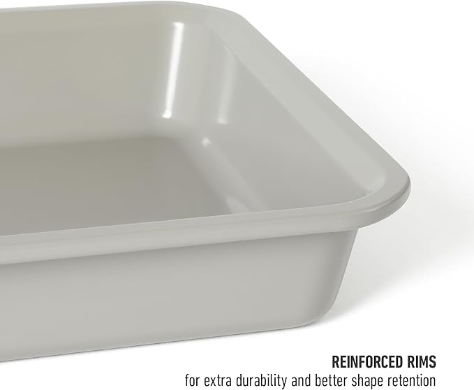 Calphalon Legacy 13 x 9 Inch PFA Free Nonstick Bake Pan - Taupe