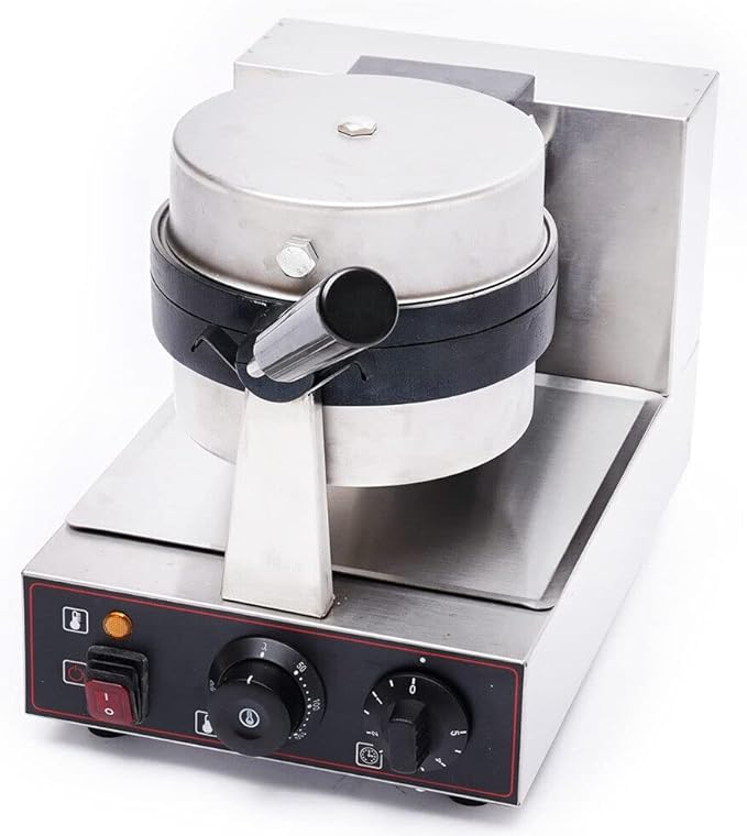Electric Burger Maker Machine, Commercial Hamburger Grill Toaster, Panini Sandwich Press Tools, Bread Pancakes Baking Machines for Home, Kitchens, Breakfast Shops, Mobile Vendors (Single)