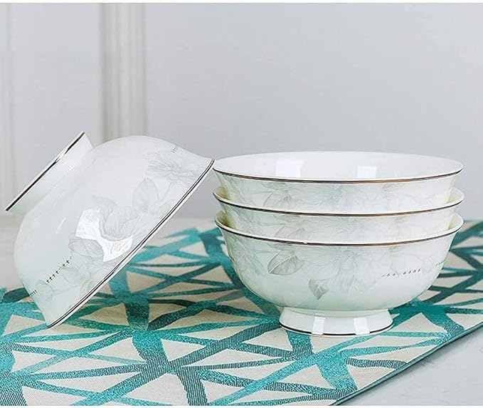 Dinnerware Set, Plates and Bowls Sets, Plate Sets with Dinner Plate, Porcelain Dessert Plate, for Parties, Celebrations, Family Celebrations(60 piecesB)