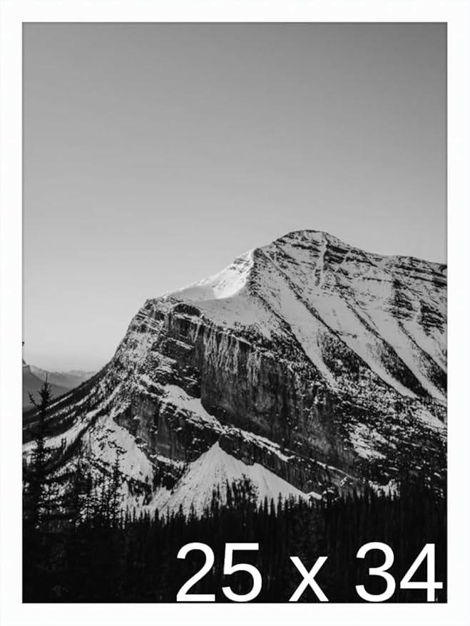 Frame It Easy 25 7/8 x 34 1/8 White Frame (Wilton) 25.9x34.1 inches