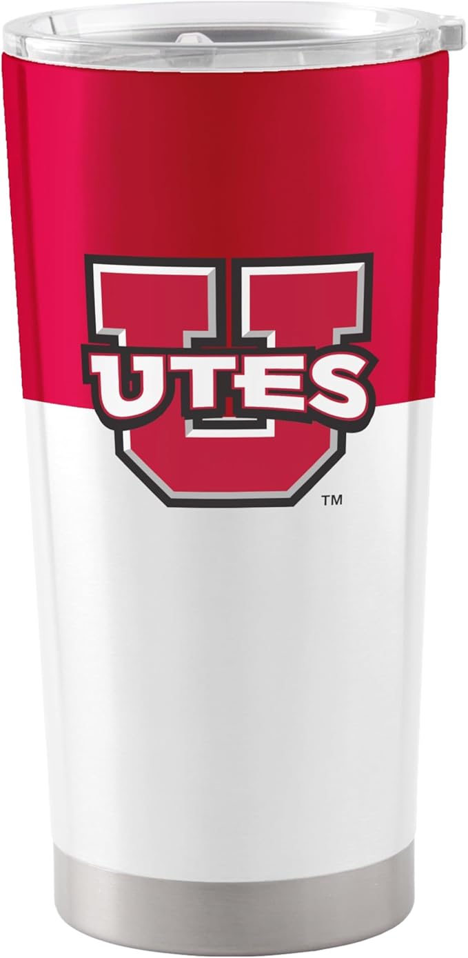 Logo Brands 20 oz Powder Coat Tumbler- Insulated Tumbler with Lid for Water, Iced Tea or Coffee, Smoothie and More
