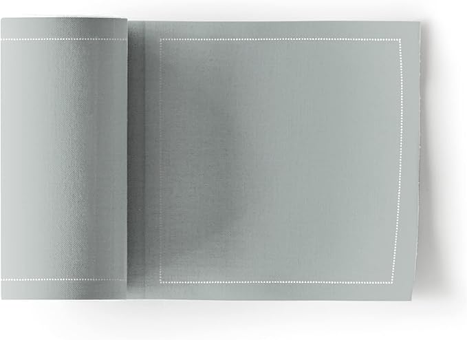 Cotton Cocktail Napkin - 4.3 x 4.3 in - 50 units per roll - Grey