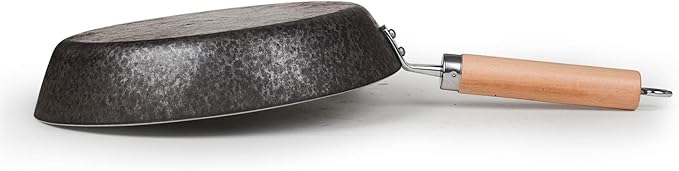 臻三环 ZhenSanHuan Toxin Free Teflon free Non Sticky Sauté Pans Fry Pans Omelete Pans (Seasoned 28CM/11'')