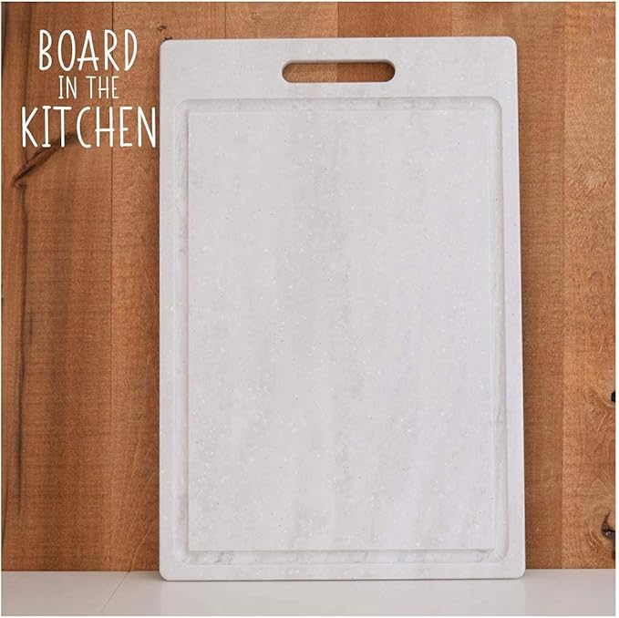 Extra Large CORIAN Cutting Board, Juice Groove Board, Style #11