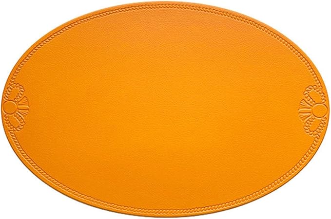 PVC Insulation Mat Oil Non-Slip Kitchen Placemat Accessories Coaster Tableware Pad Mug Dining Table Mat Napkin Home(A4,6 PCS)