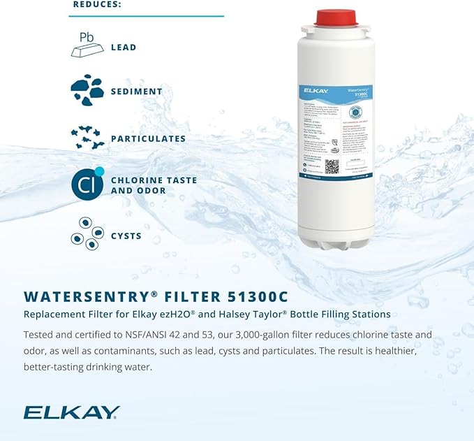 Elkay EZH2O Bottle Filling Station & Versatile Bi-Level ADA Cooler, Filtered Non-Refrigerated Light Gray