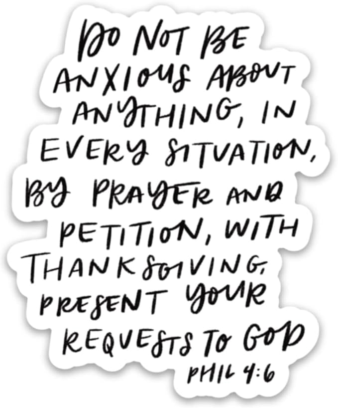 Swaygirls magnets | Philippians 4:6 refrigerator magnet | Christian magnets | Fridge magnets about faith, God, the Bible