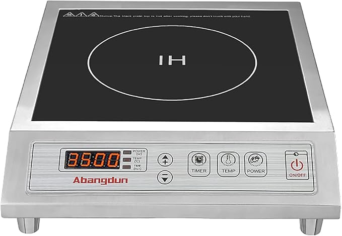 Commercial Induction Cooktop Lower Power Even Heating Hot Plate 3500W /220V Single-phase Abangdun