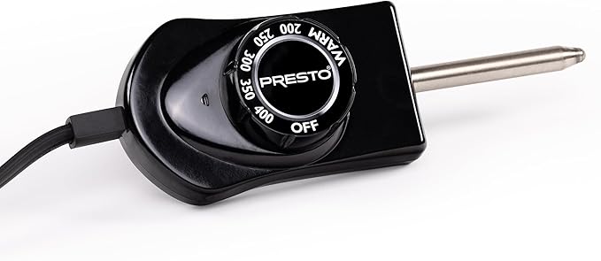 Presto 07061 22-inch Electric Griddle With Removable Handles, Black, 22-inch
