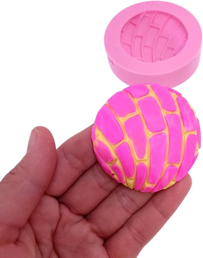 Concha 2 inches non-stick and stretchable Silicone mold NC042