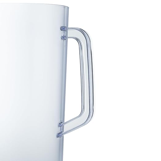 G.E.T. Heavy-Duty 1 Gallon Plastic Pitcher with Lid, Clear, BPA Free