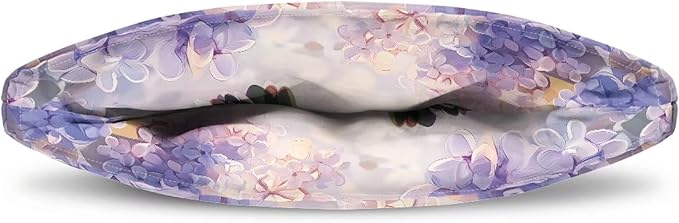 Hummingbird Purple Flower Tea Cozy for Teapot Insulated Tea Cosy Washable Tea Pot Dust Covers Breakfast Warmer for Home Kitchen Office Holiday Party Décor