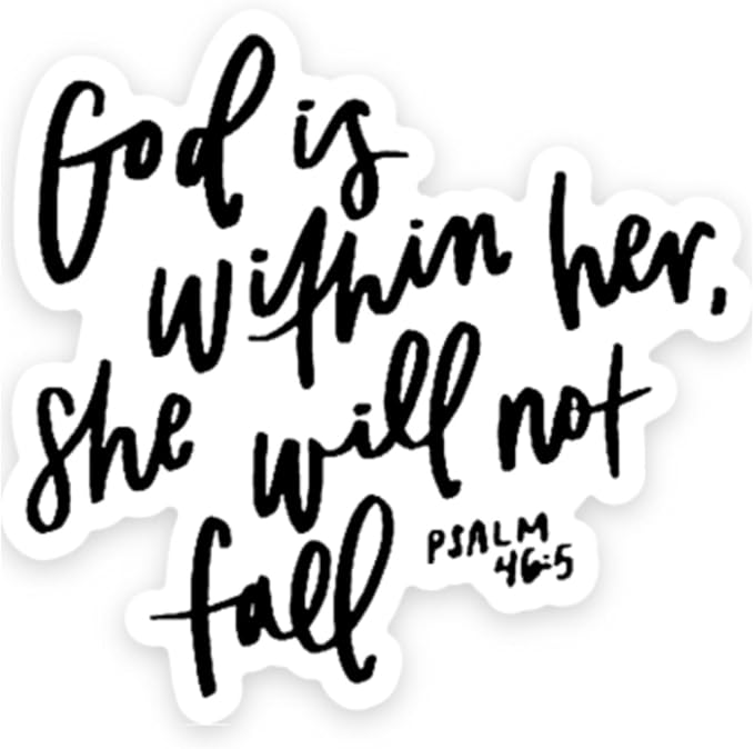 Swaygirls magnets | God is within her magnet | Religious magnets | Christian faith fridge magnets | Bible verse quotes | Christian gifts
