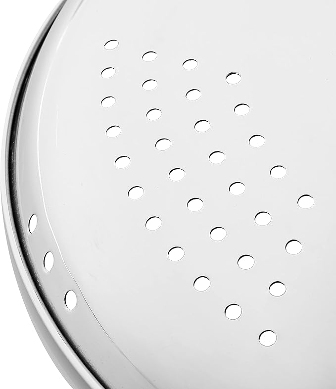 Oster Sangerfield 5-Quart Stainless Steel Pasta Pot with Steamer and Strainer Lid – Durable Kitchen Cookware for Boiling and Steaming