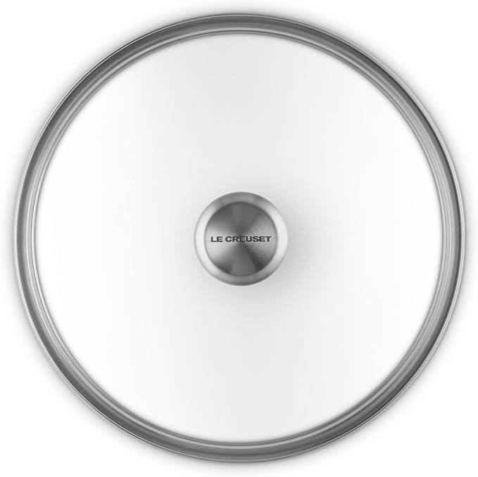 Le Creuset Signature Glass Lid with Stainless Steel Knob, 10"