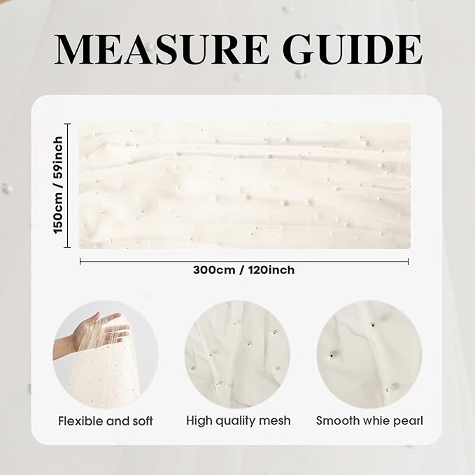Artoid Mode Pearl Beige Gauze Table Runner 59x120 Inch , Seasonal Sheer Kitchen Dining Holiday Wedding Birthday Baby Shower Table Decor for Home Party