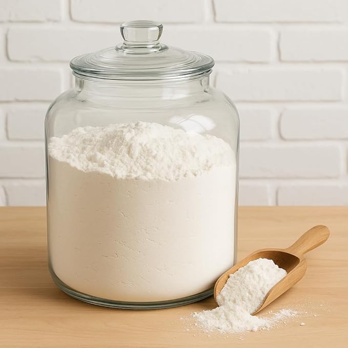 Large Glass Jars with Lids, 5.5 Gallon Glass Canisters - Super Wide Mouth Glass Jar Heavy Duty Glass Storage Jars with Lid for Storing Flour, Rice