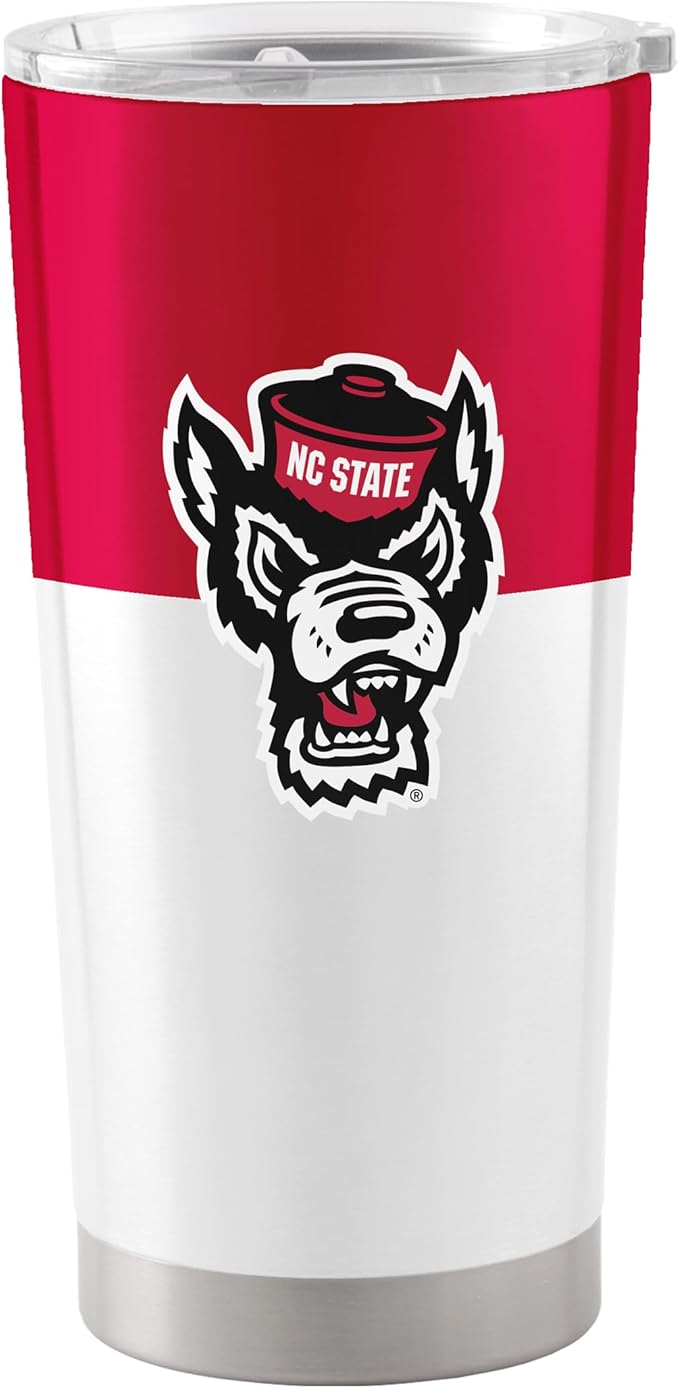 Logo Brands 20 oz Powder Coat Tumbler- Insulated Tumbler with Lid for Water, Iced Tea or Coffee, Smoothie and More