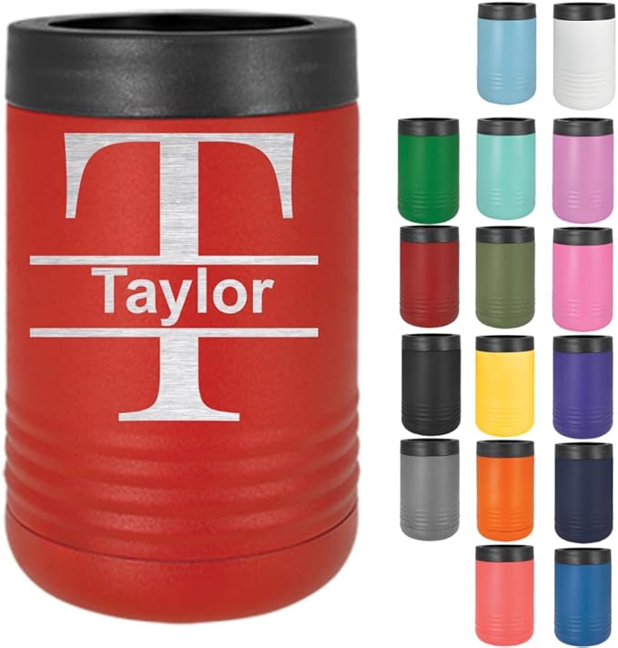 Personalized Insulated Can Cooler – Custom Can Holders for Drinks, Beer Coolers for and Bottle, Can Buddy Holder, Drink Sleeve, Soda Can Cooler – 12 oz & 16 oz, Vacuum Insulated