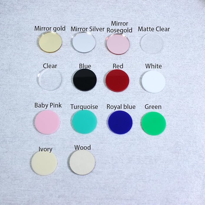 50pcs Personalized Wine Glass Charms,Acrylic Wedding Drink Initial Tags,Drink Stirrers Glass Markers, Champagne Toasting Tags Cocktail Charms