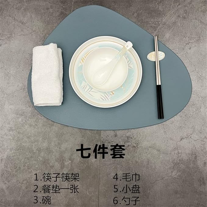 Cutlery Set Bone China Dinner Plate Restaurant Round Plate Dish Plate Placemat Set